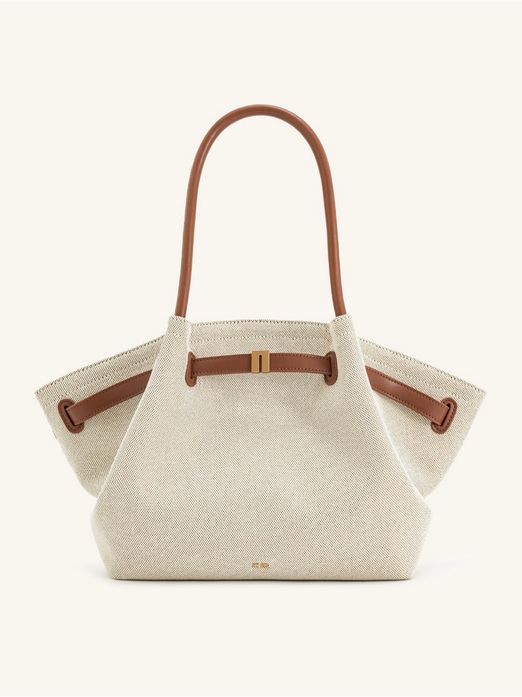 Jw Pei Hana Medium Tote Bag - Beige Canvas